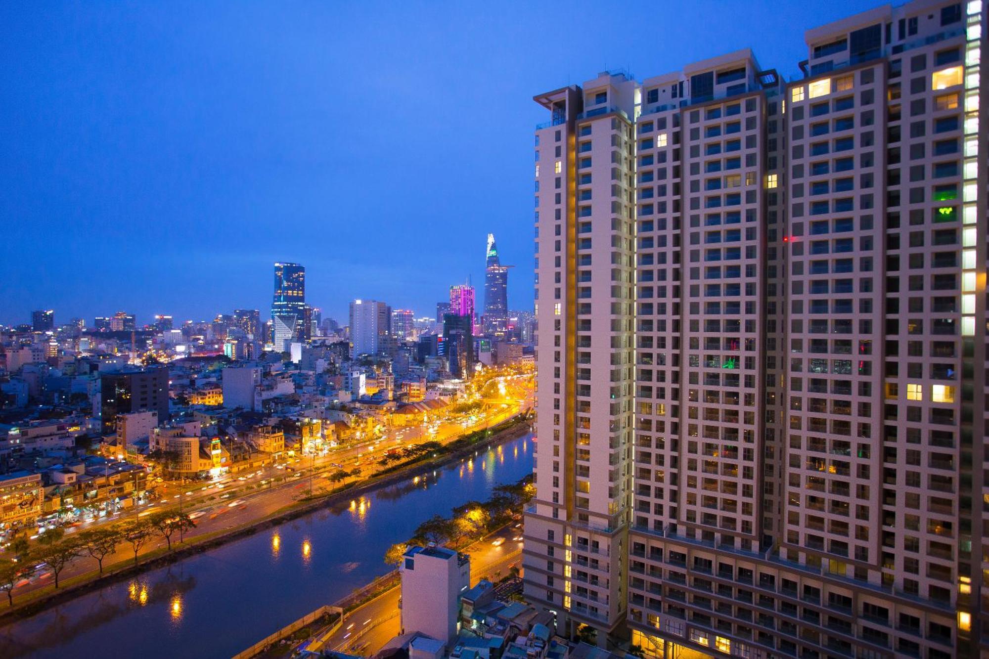 Olala Saigon Apartment - Rivergate Residence Ho-Chi-Minh-Stadt Exterior foto